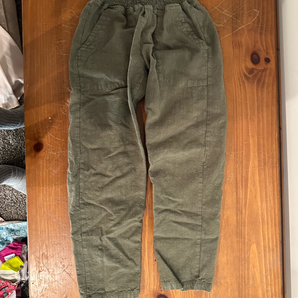 Emme everyday transitional maternity linen pant